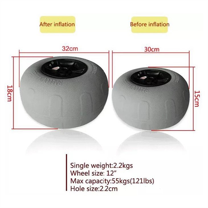 12 inch Balloon Wheel